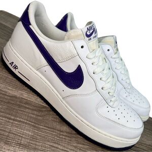 RARE Vintage 2010 Nike Air Force 1 ‘07 ‘Club Purple’ Shoes